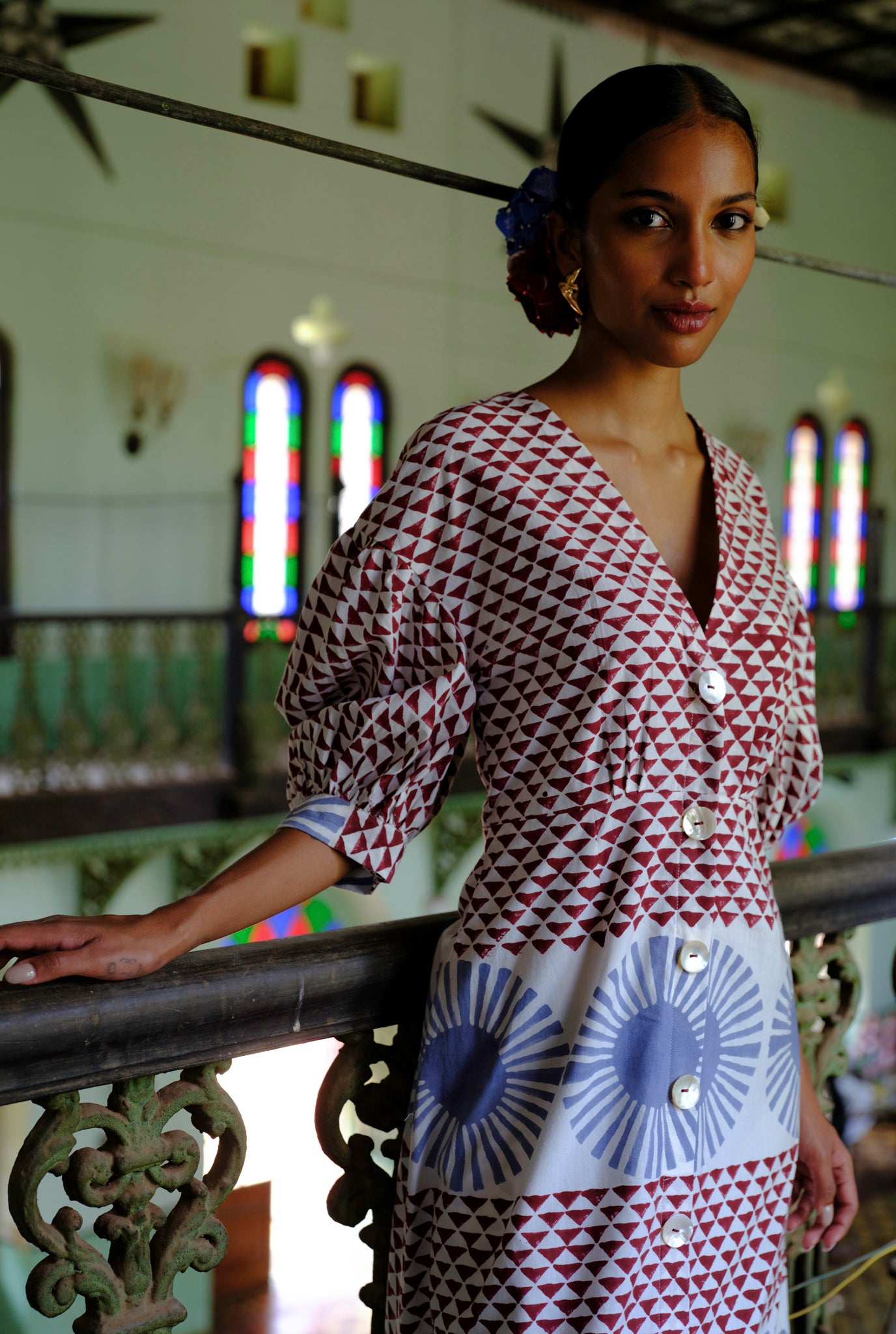 Sanna | Button Down Flare Dress clothostudio Sanna | Button Down Flare Dress clothostudio