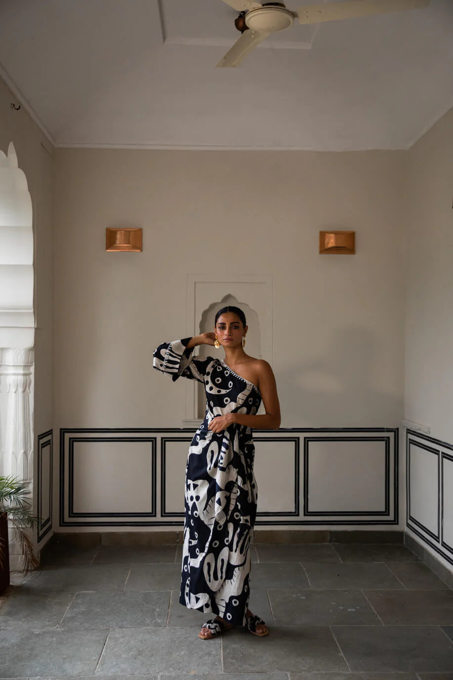 Jantar Mantar | One Shoulder Dress