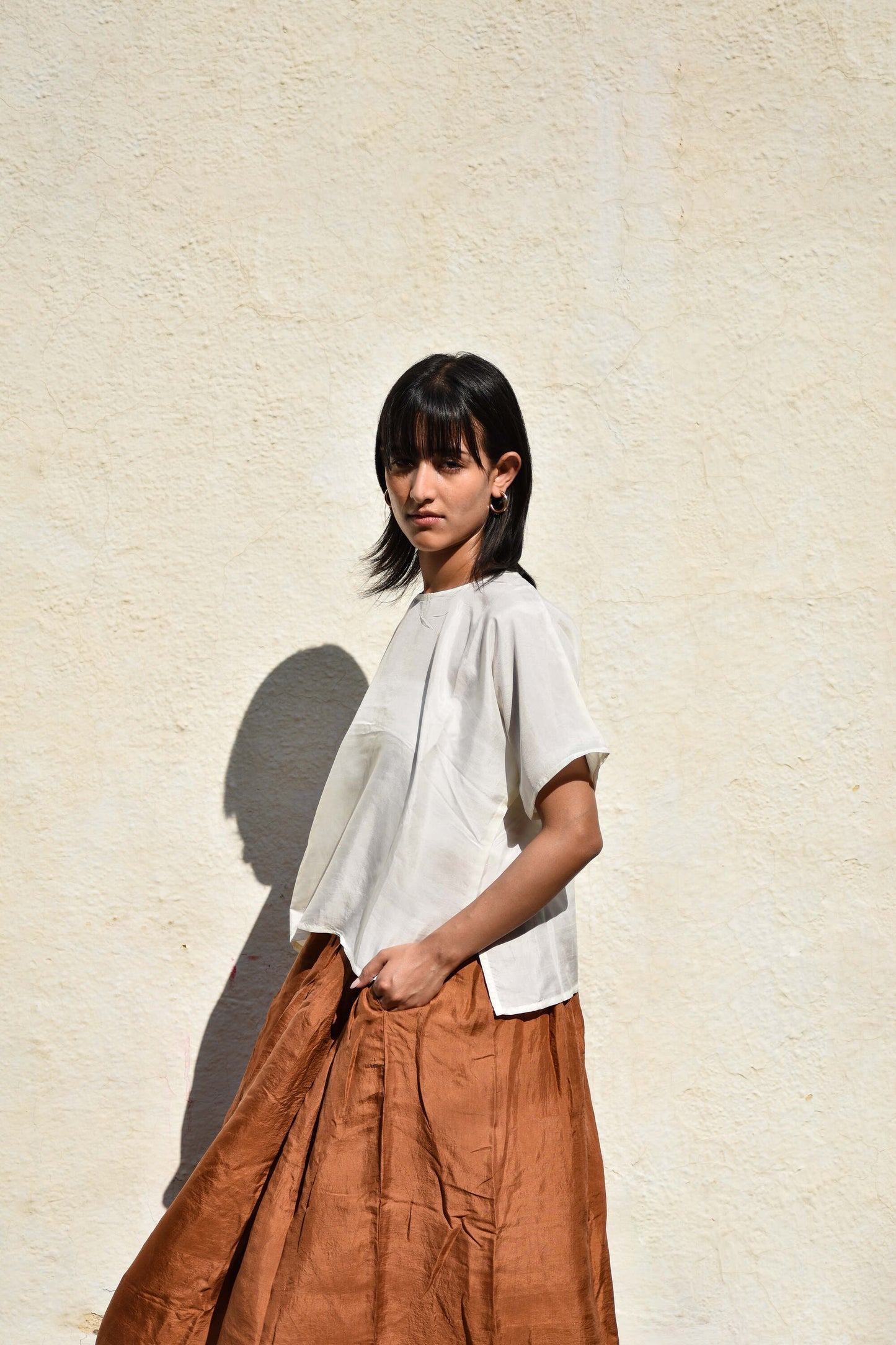 Kora Silk | Kimono Sleeve Top