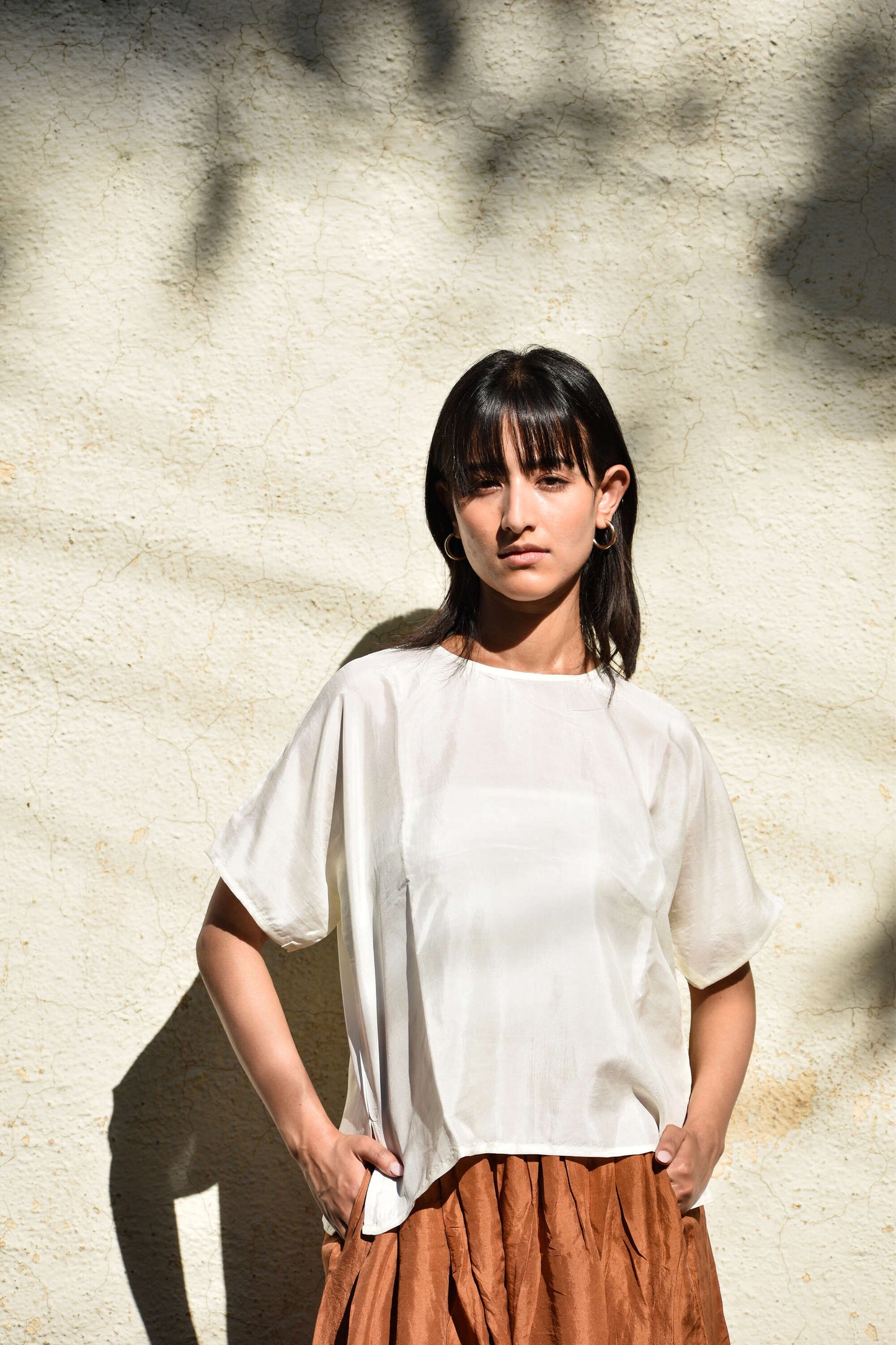 Kora Silk | Kimono Sleeve Top