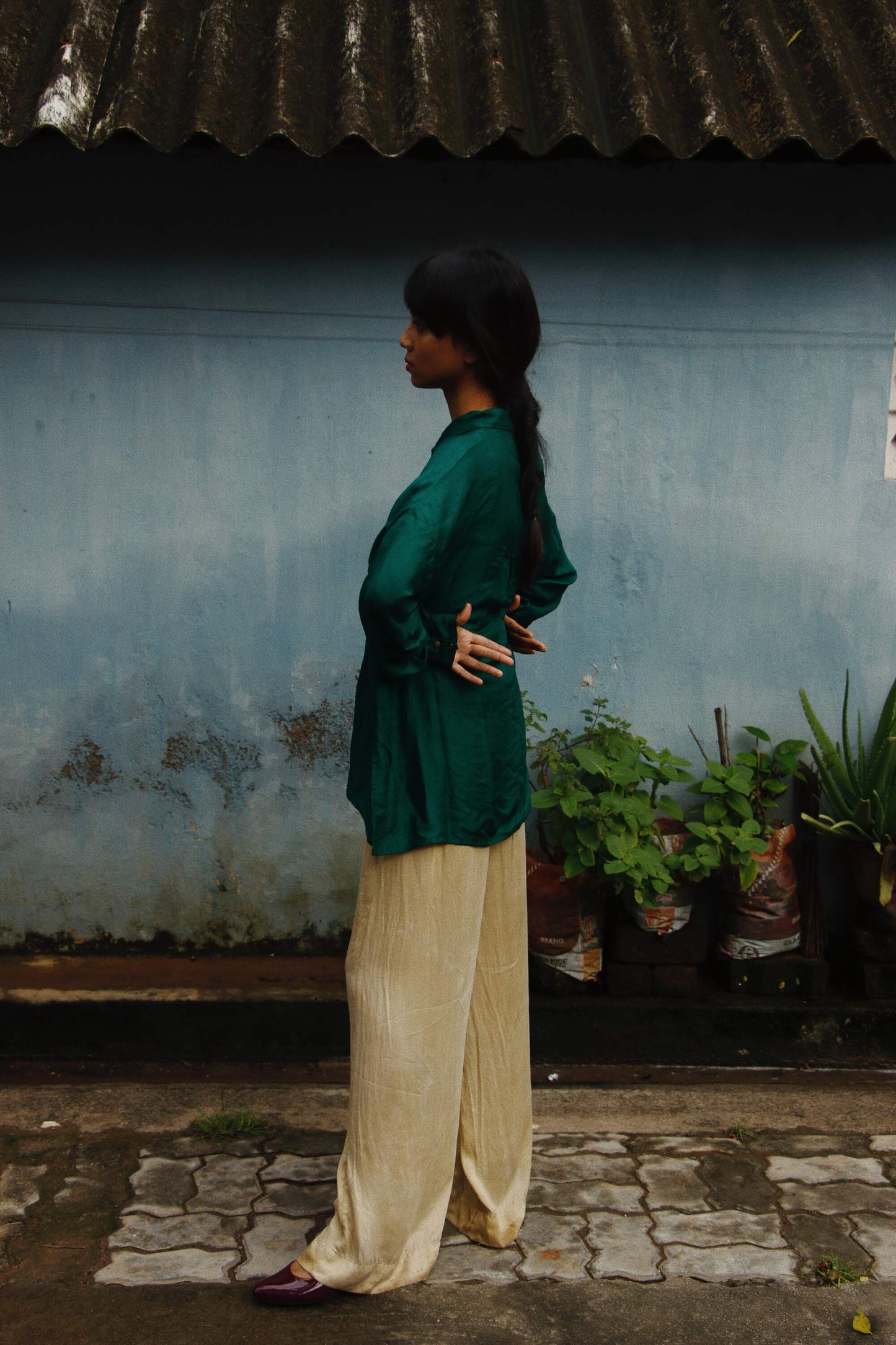 Silk | Oversized Shirt