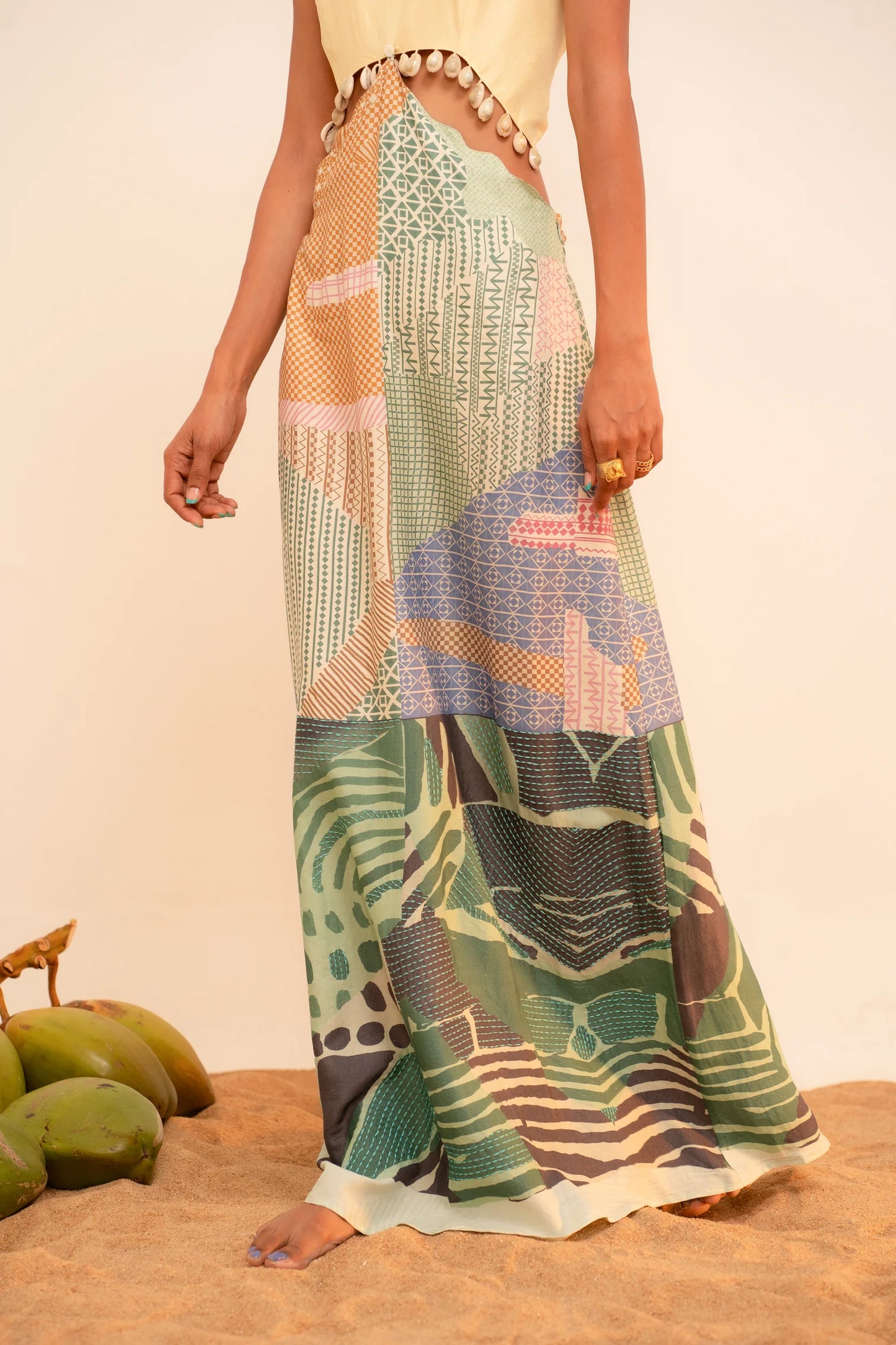 Samudram Reef | Two Piece Gown