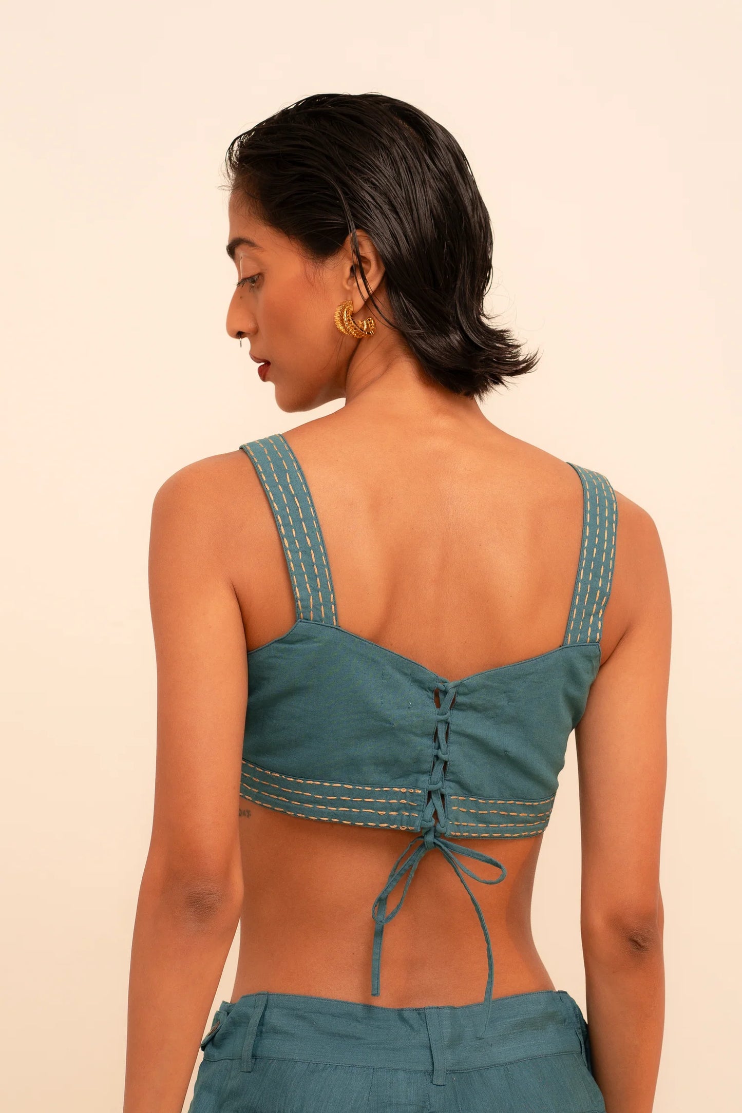 Samudram | Coral Bralette