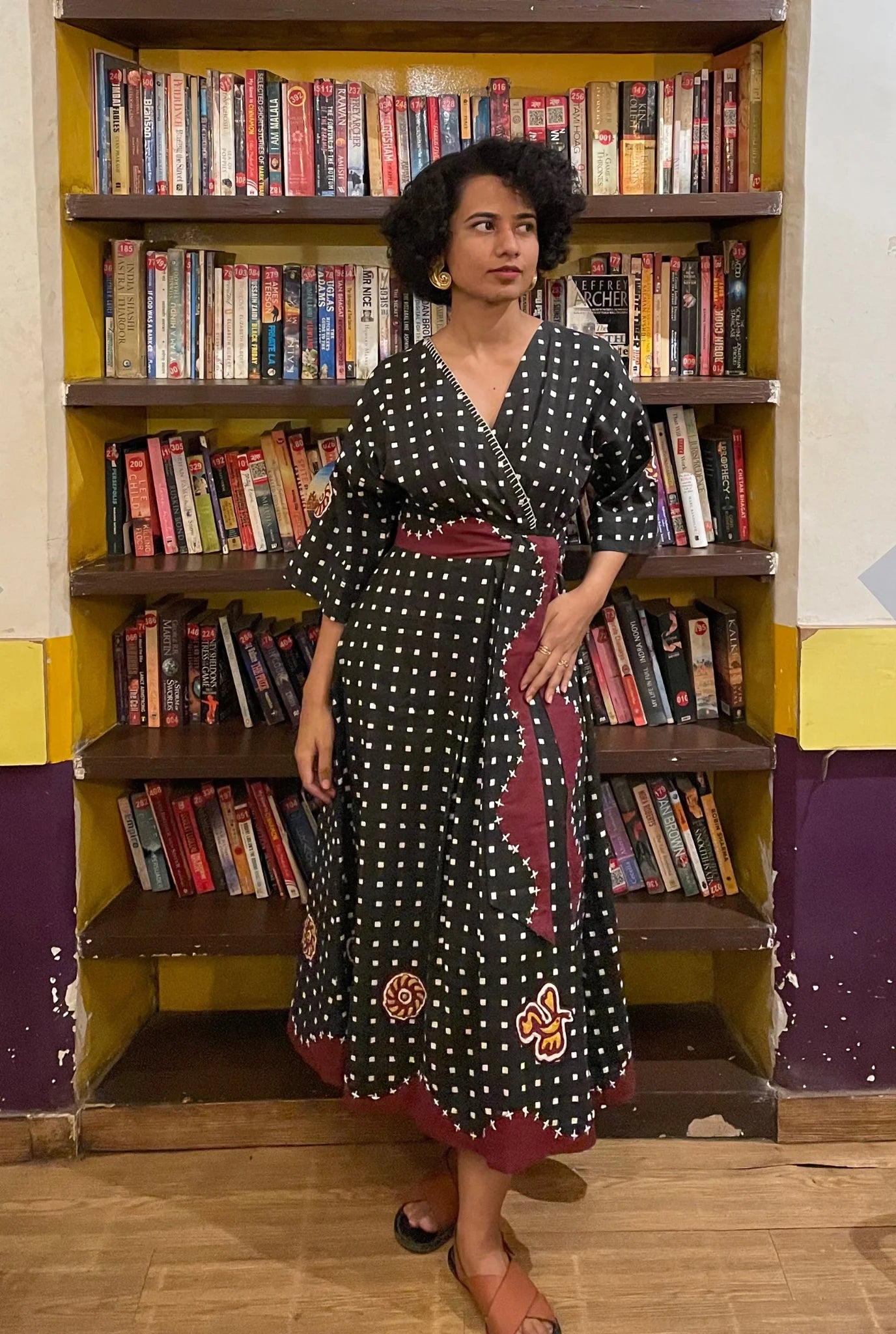 Pipli | Appliqué Day Dress
