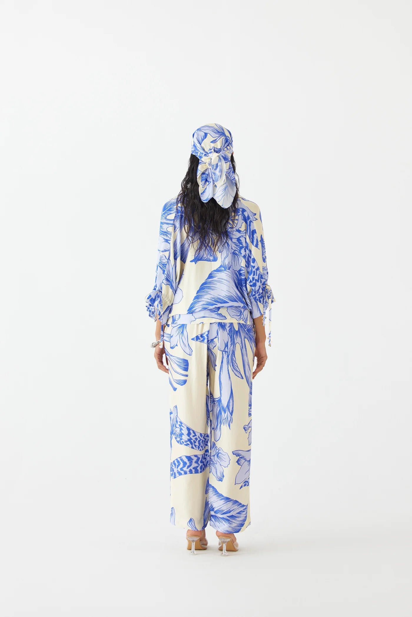 Blue Aphrodite | Shirt Trouser Co-Ord