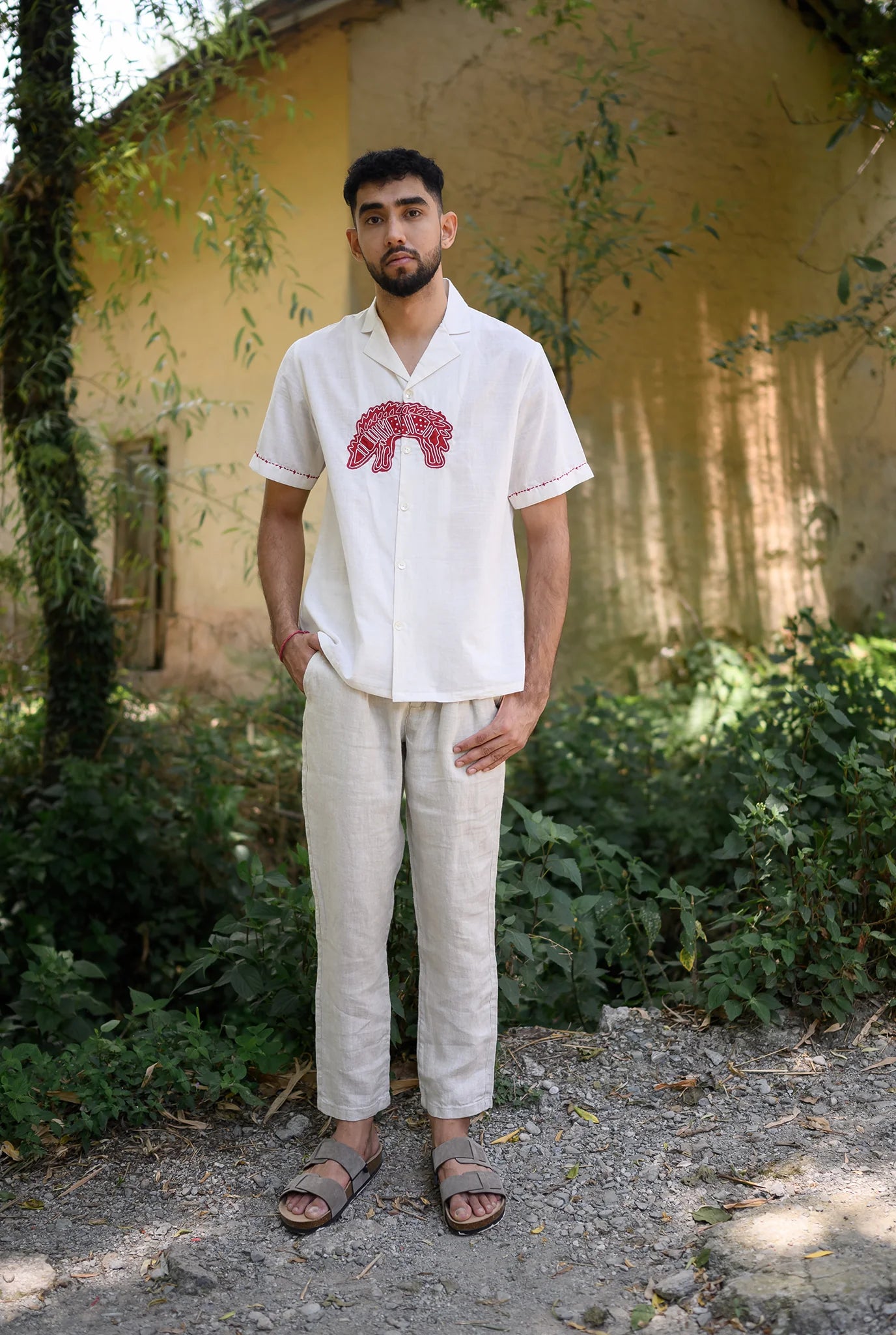 Watson | Men's Applique Shirt