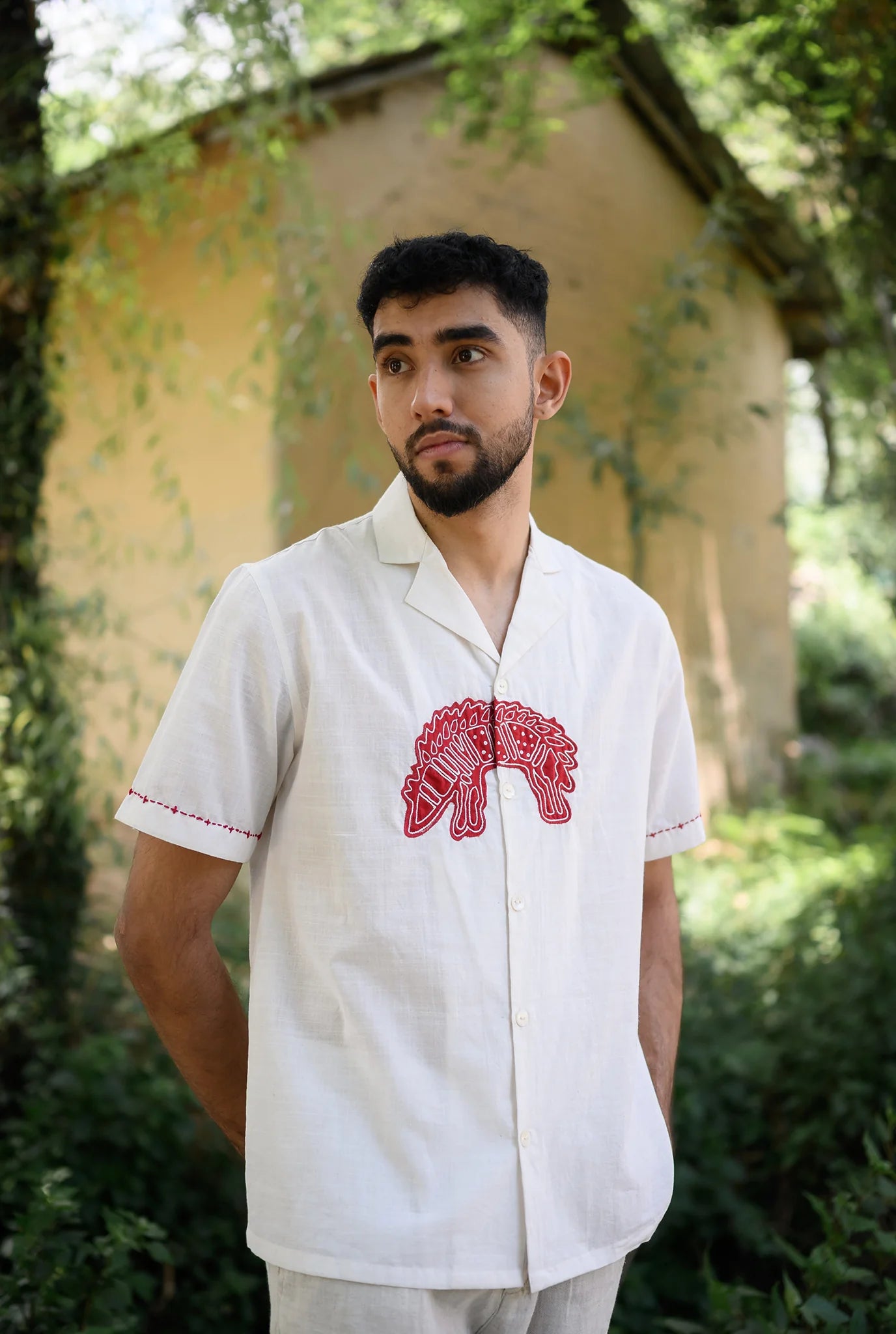 Watson | Men's Applique Shirt