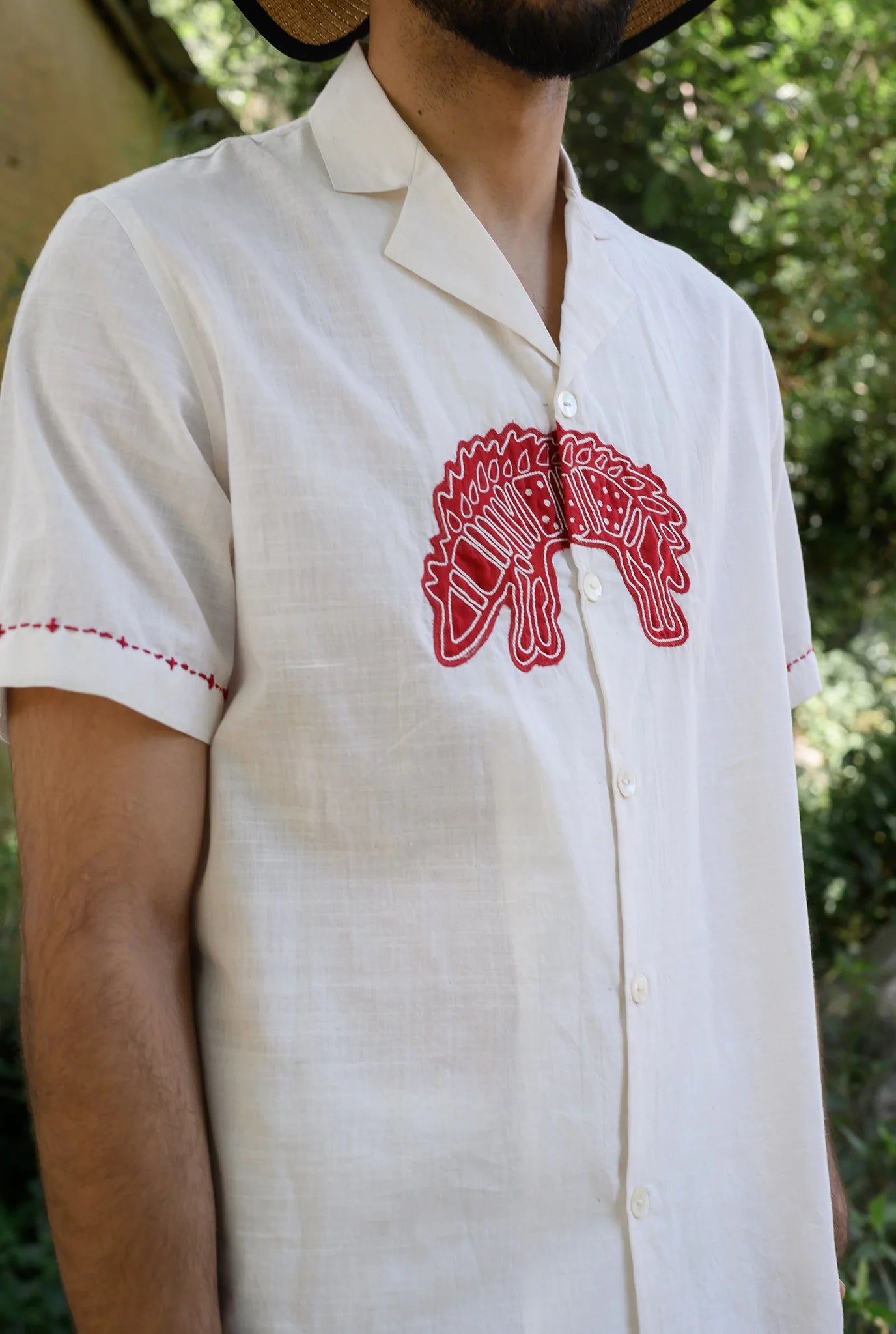 Watson | Men's Applique Shirt