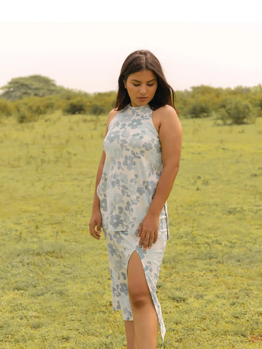 Pansy | Mock Neck Top