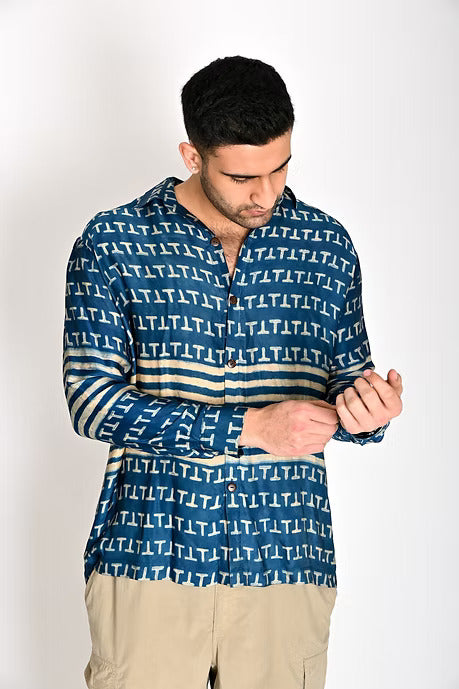 Thab | Ajrakh Shirt