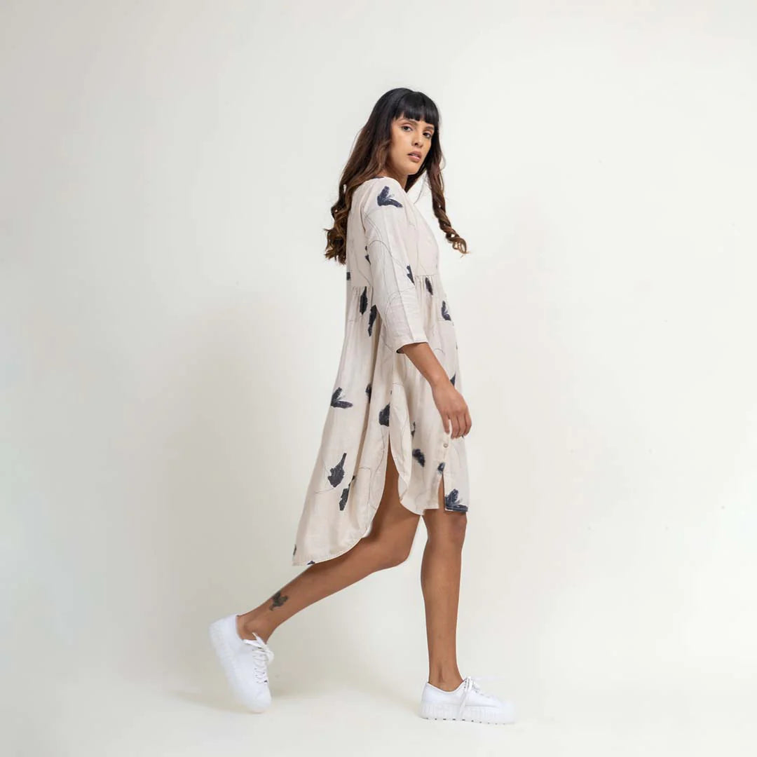 Naomi | Printed Tunic Dress