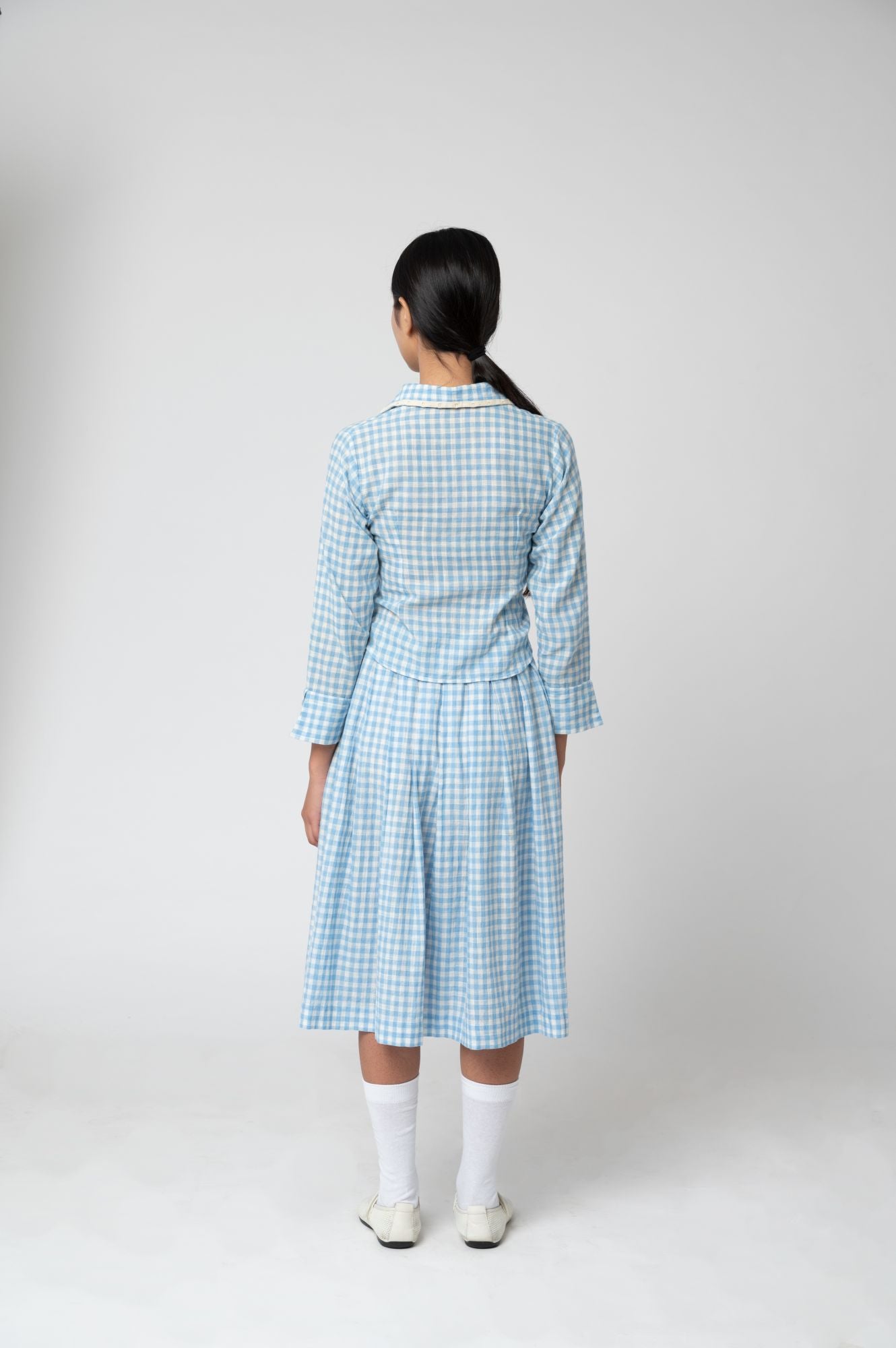 Billy | Gingham Checks Skirt