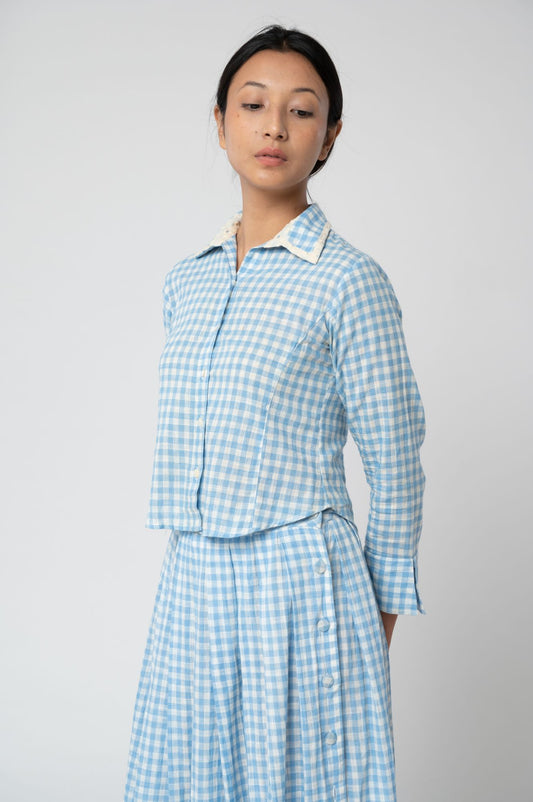Billy | Bengal Gingham Checks Top