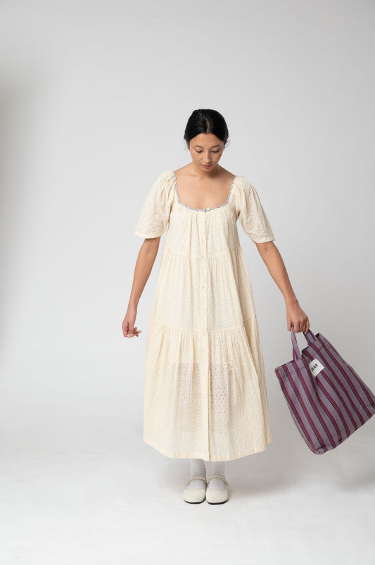 Rosey | Ecru Dress