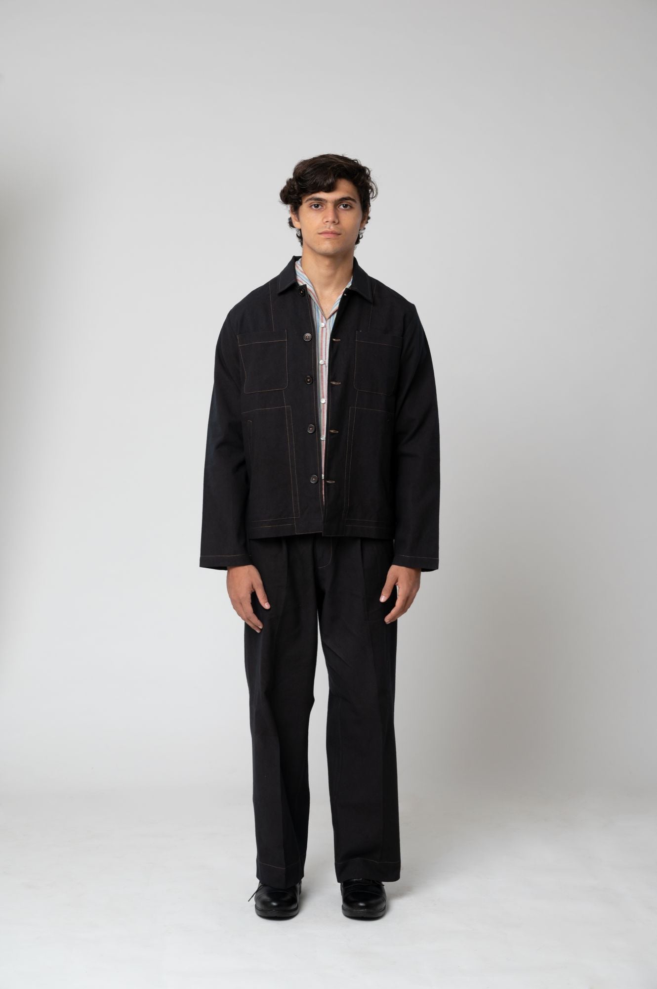 Idar | Black Workwear Jacket