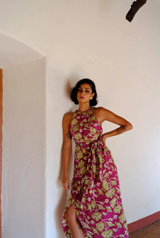 Jahan | Jewel Silk Dress