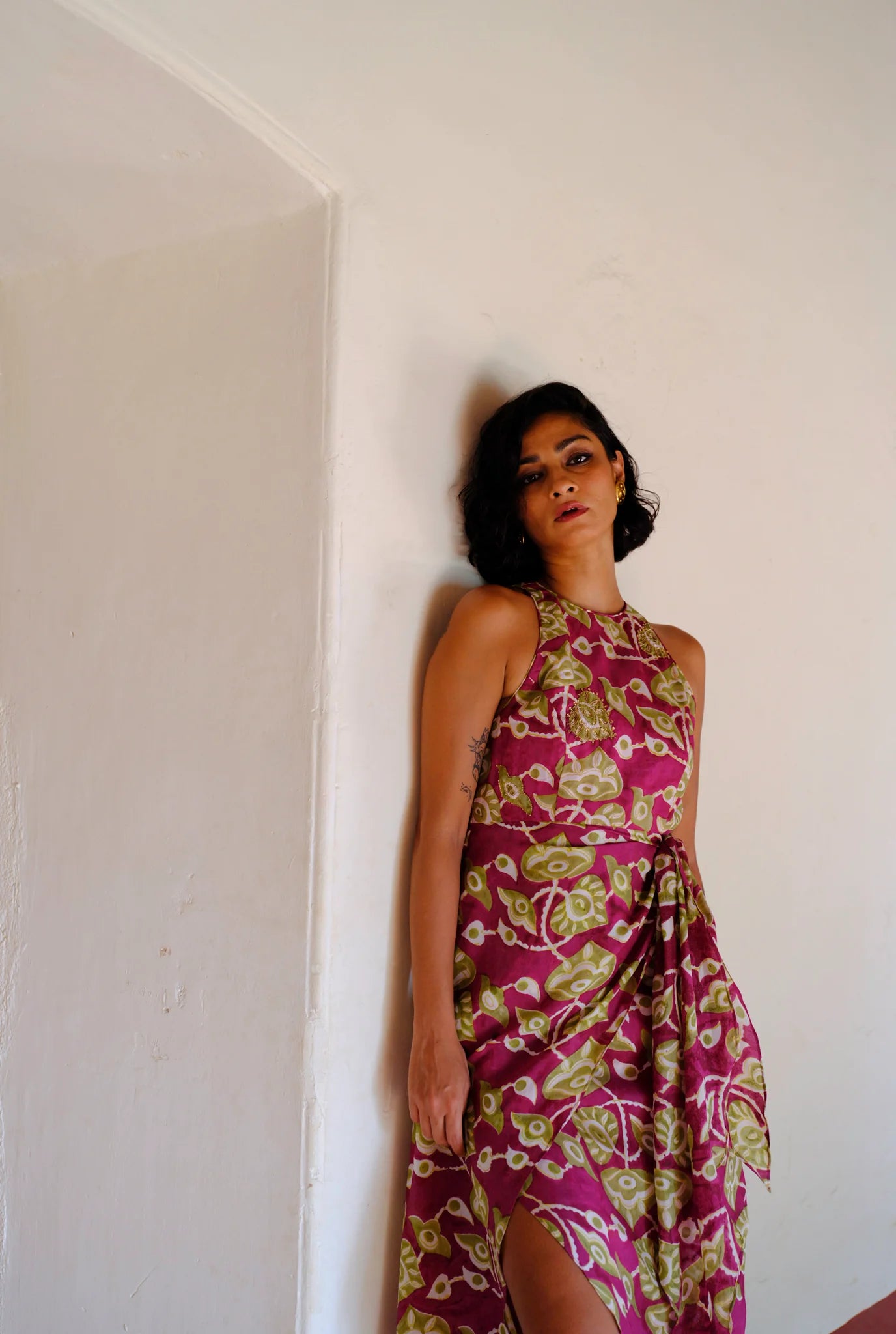 Jahan | Jewel Silk Dress