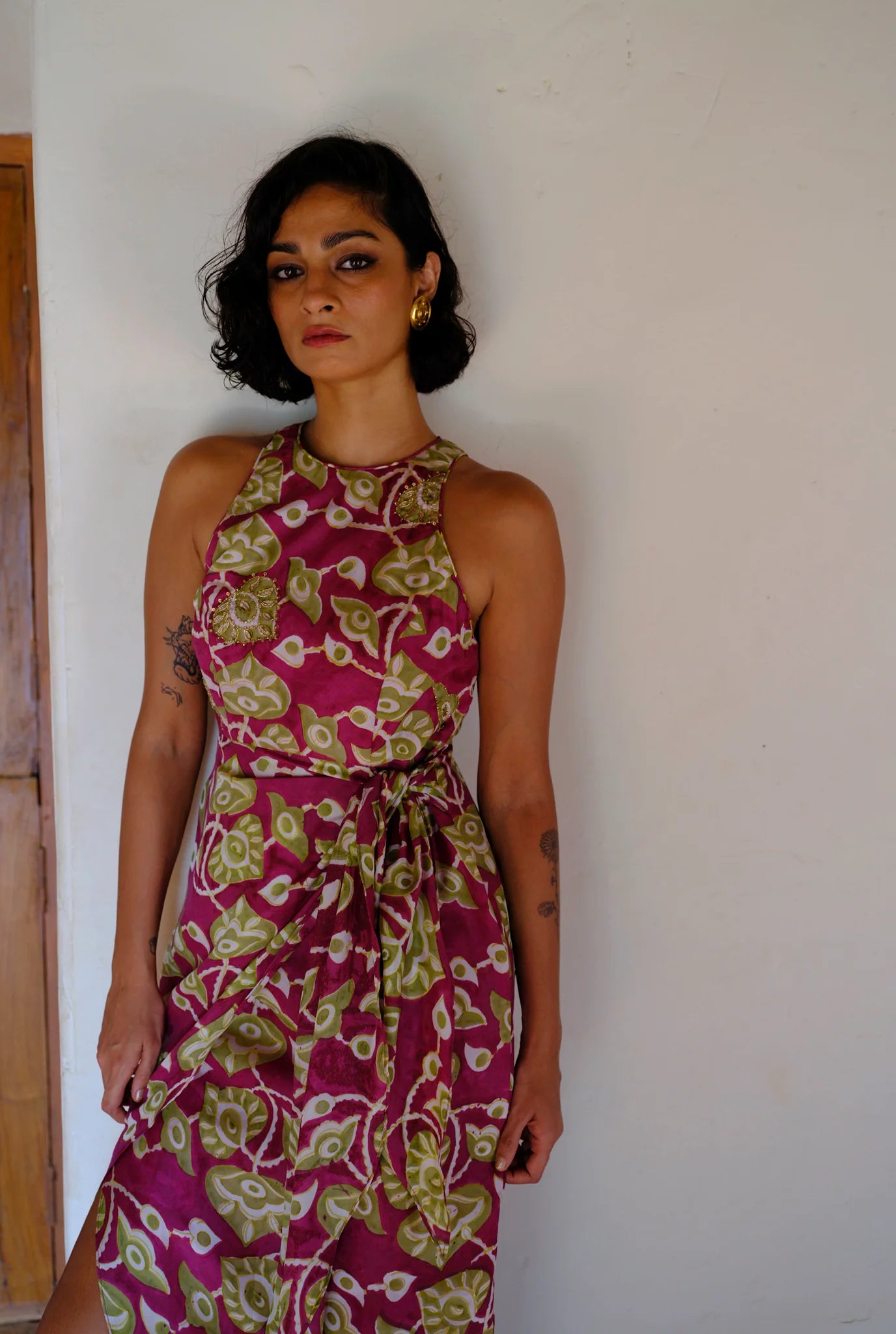 Jahan | Jewel Silk Dress