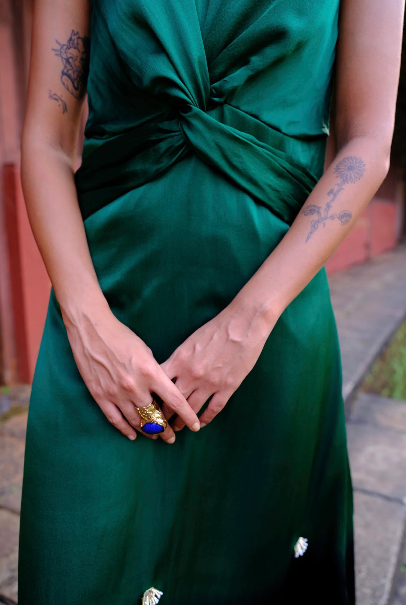 Razia | Hand dyed Evening Dress