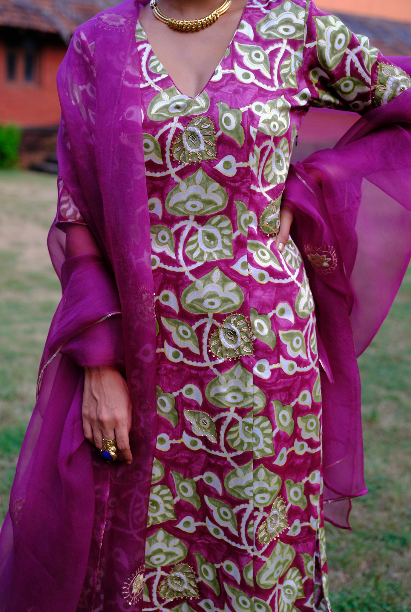 Velu | Printed Kurta Set