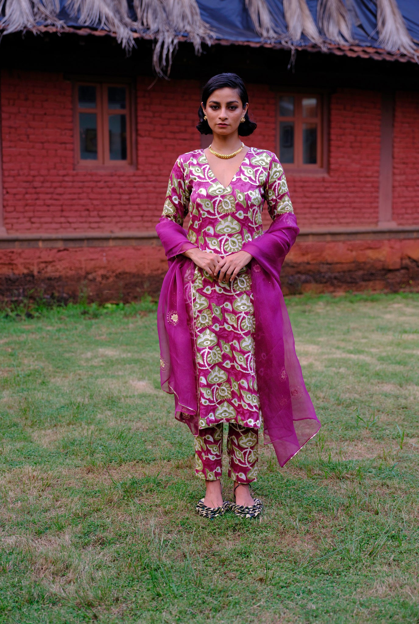 Velu | Printed Kurta Set