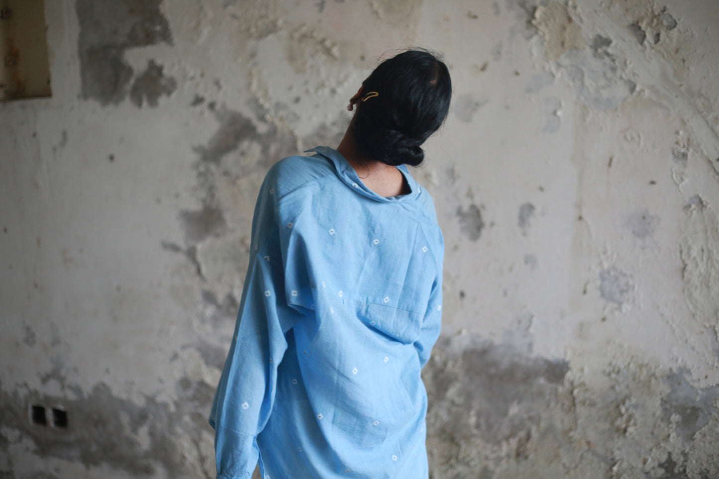 Light Indigo Core | Oversized Shirt