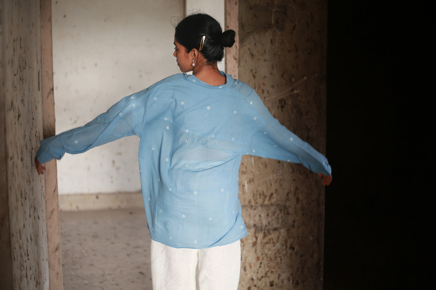 Light Indigo Core | Oversized Shirt