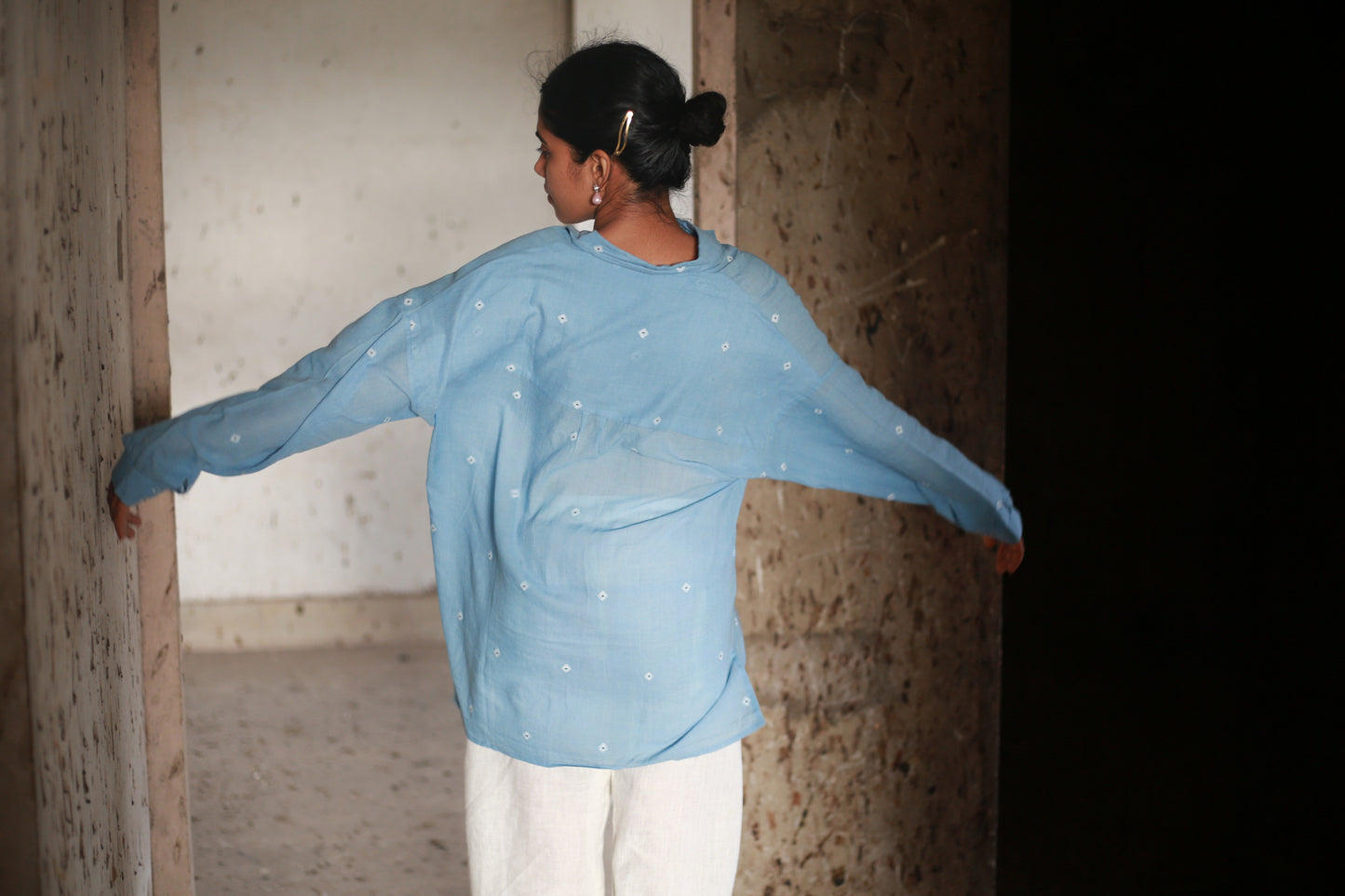 Light Indigo Core | Oversized Shirt