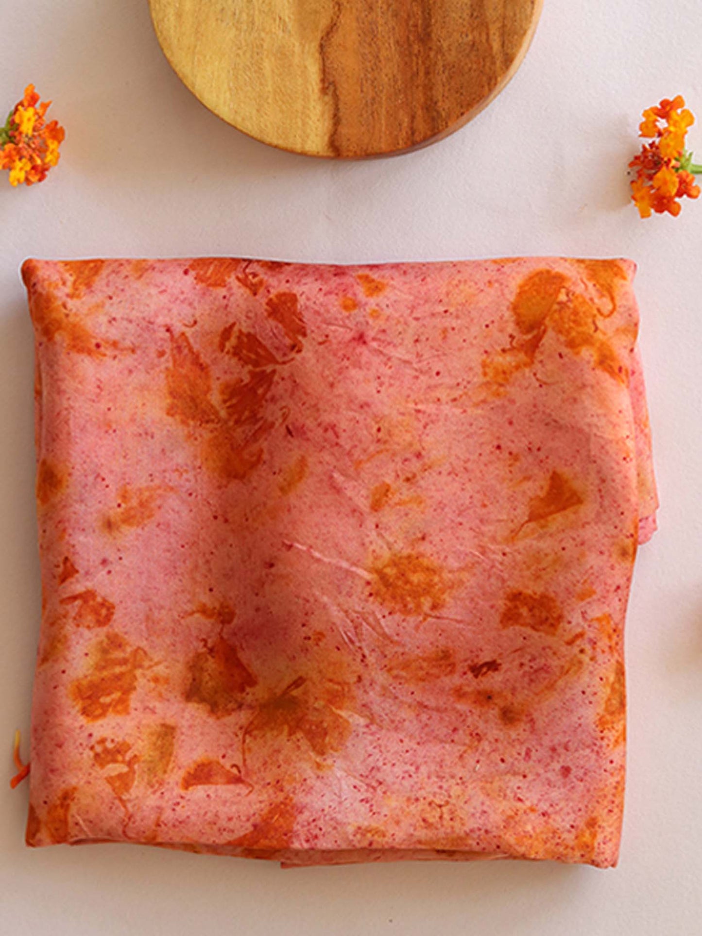 Buraans | Eco Printed Habutai Silk Yardage