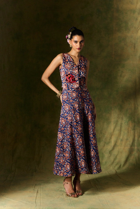 Inaaya | Silk Waistcoat and Skirt Set