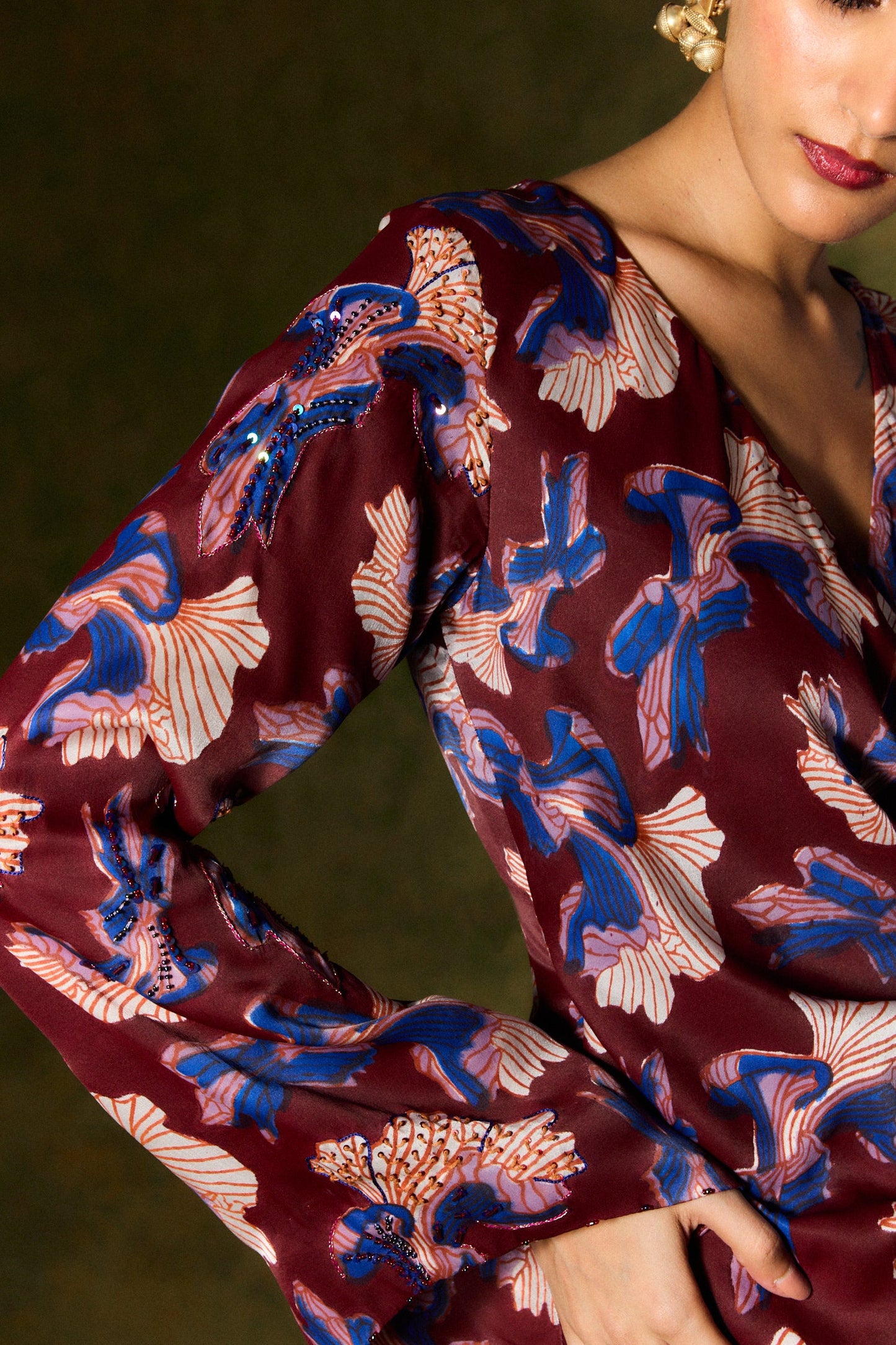 Meher | Silk Wrap Dress