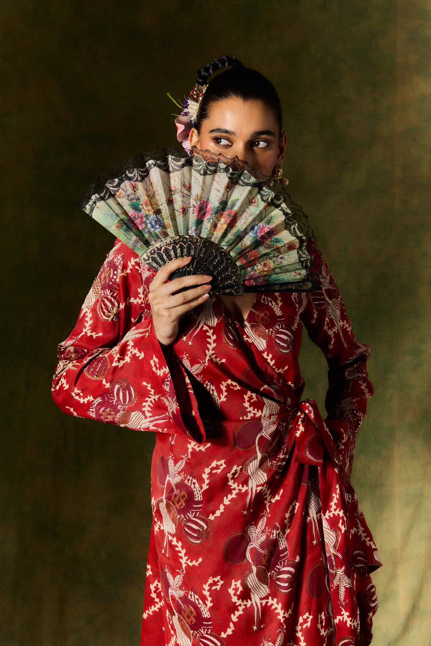 Noura | Silk Wrap Dress