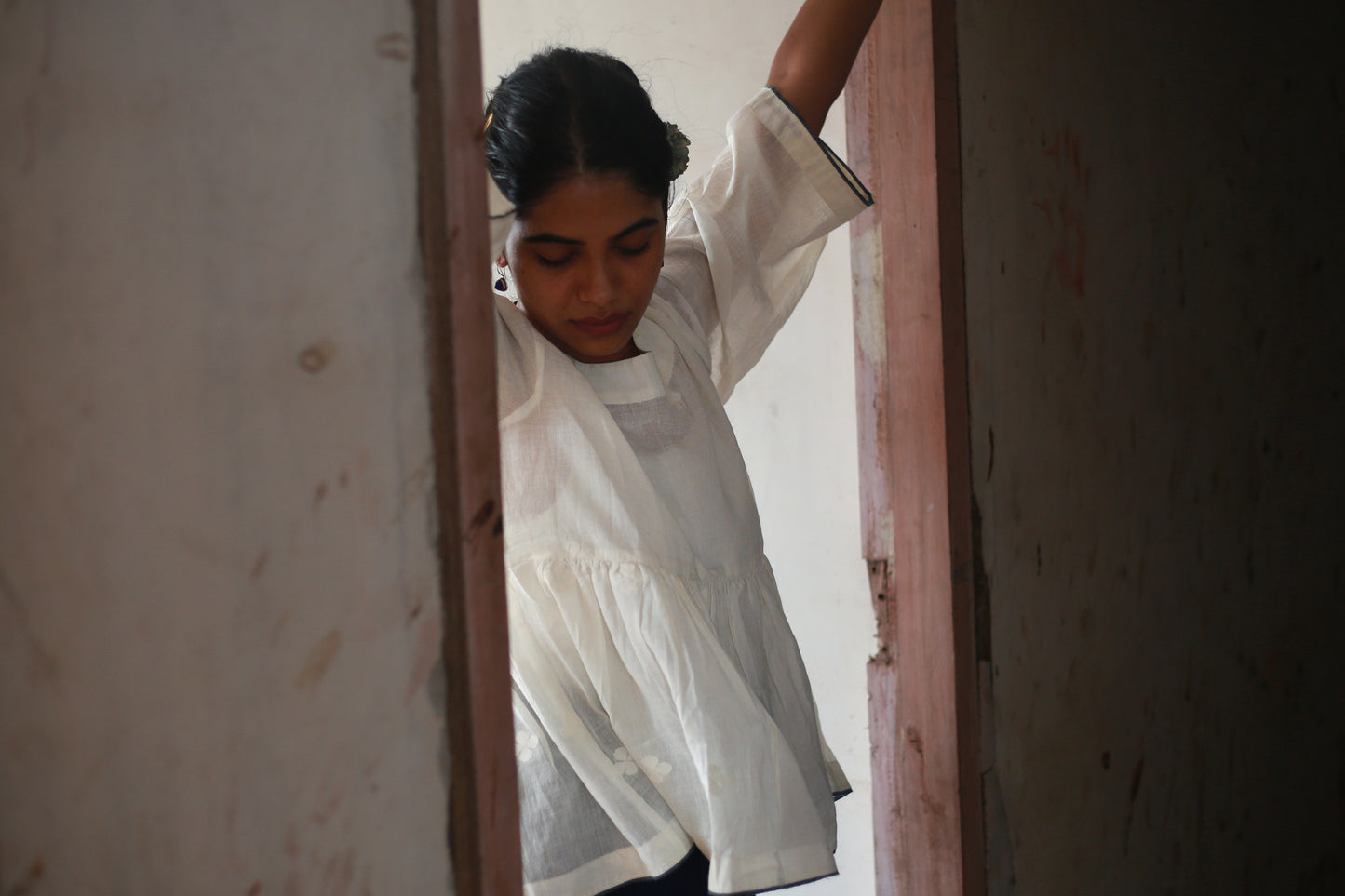 Athangudi | Zero-Neck Top