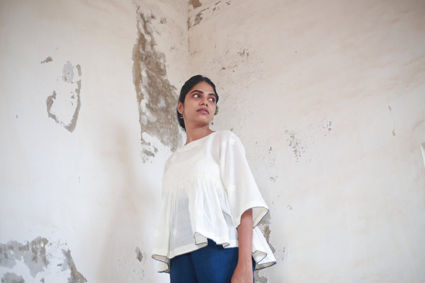 Athangudi | Zero-Neck Top