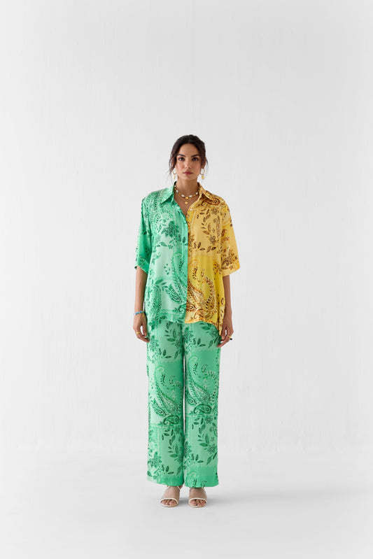 BUTA HALF AND HALF SHIRT & TROUSERS | Co-ord — image 1