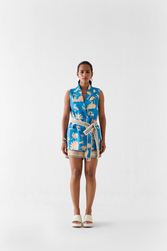 JAIPUR BLAZER AND SHORTS | Co-ord — image 1