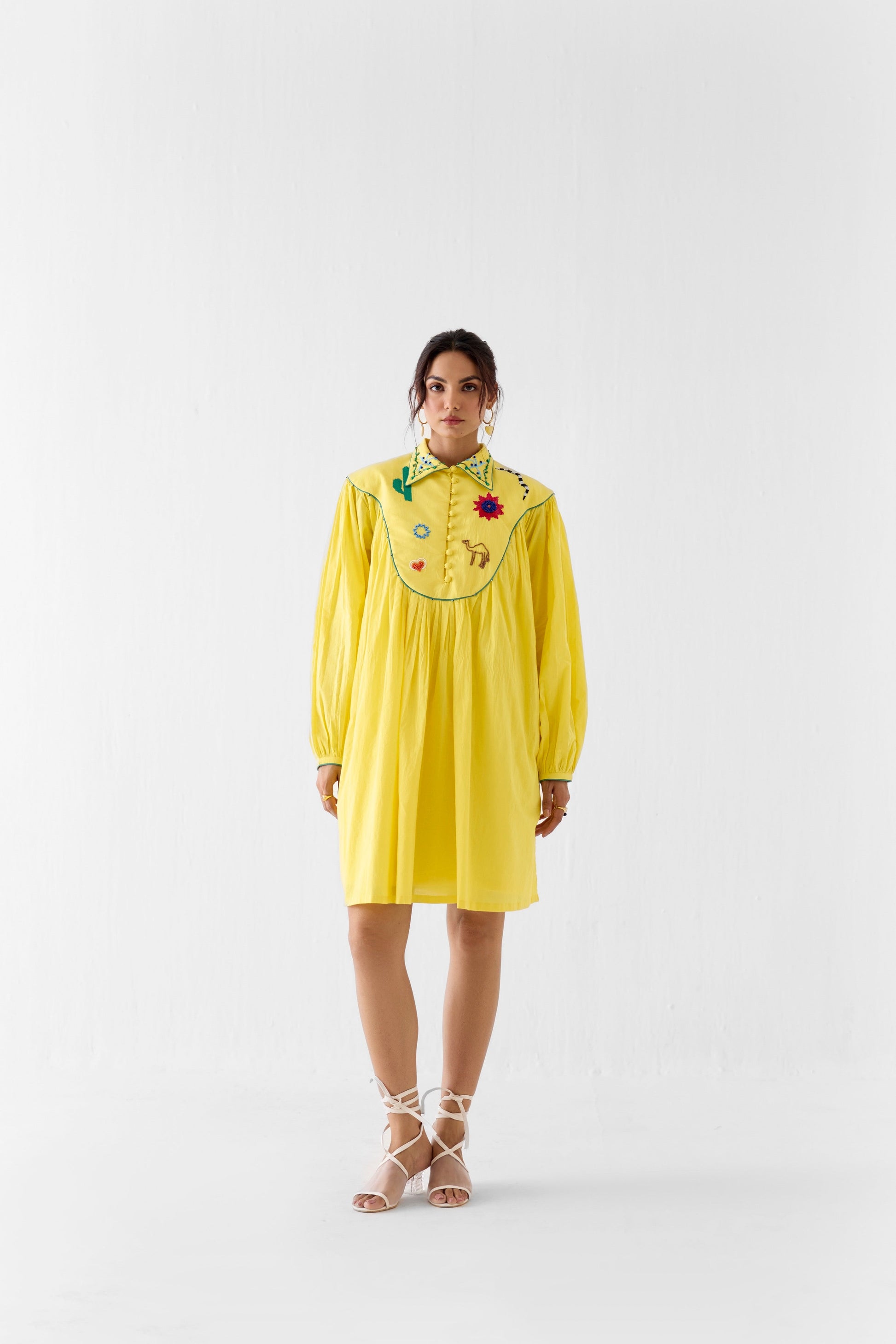 PEELA MULMUL DRESS | DRESS — image 1