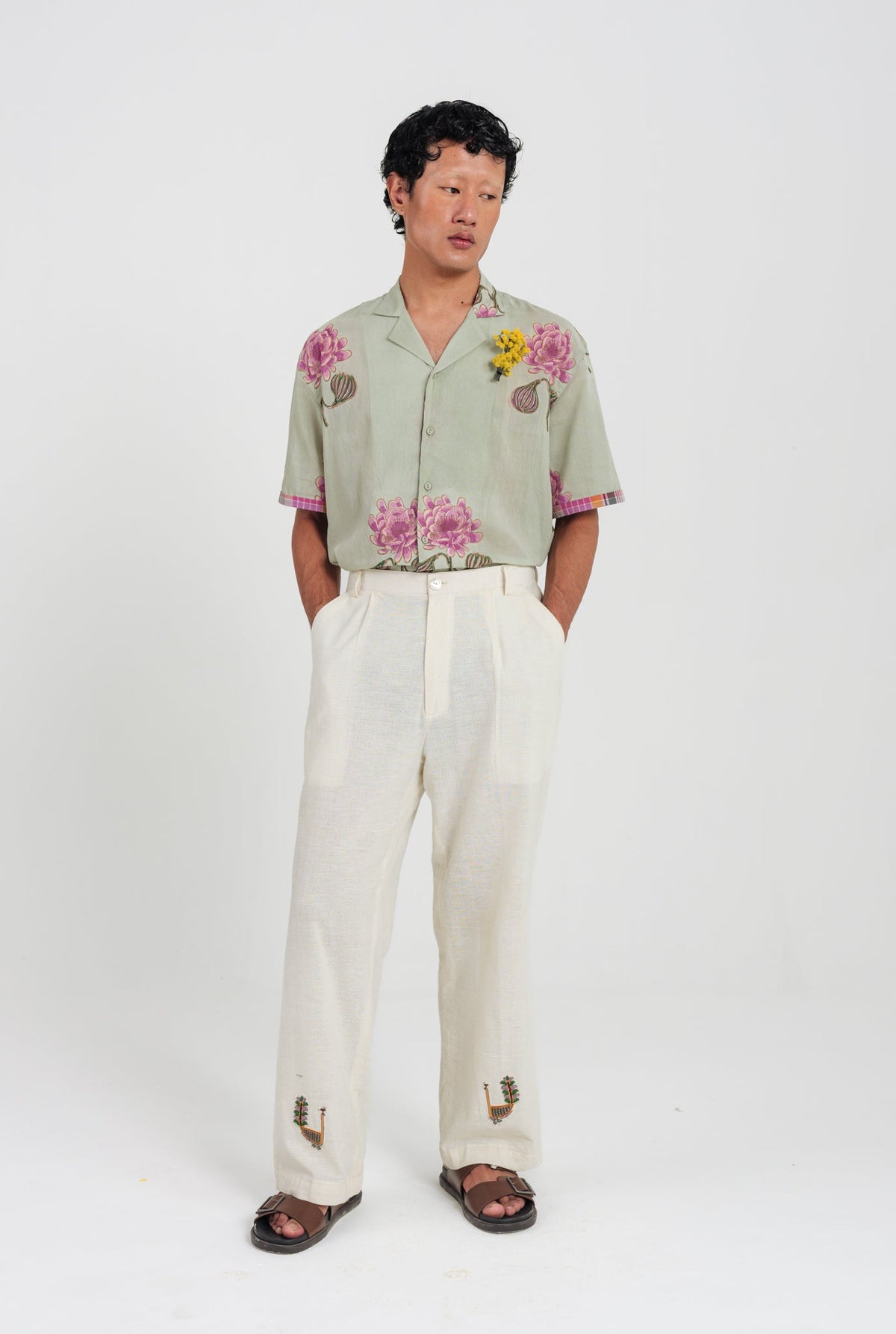 Moon | White Dance Trousers — image 1