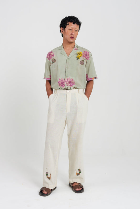 Moon | White Dance Trousers — image 1