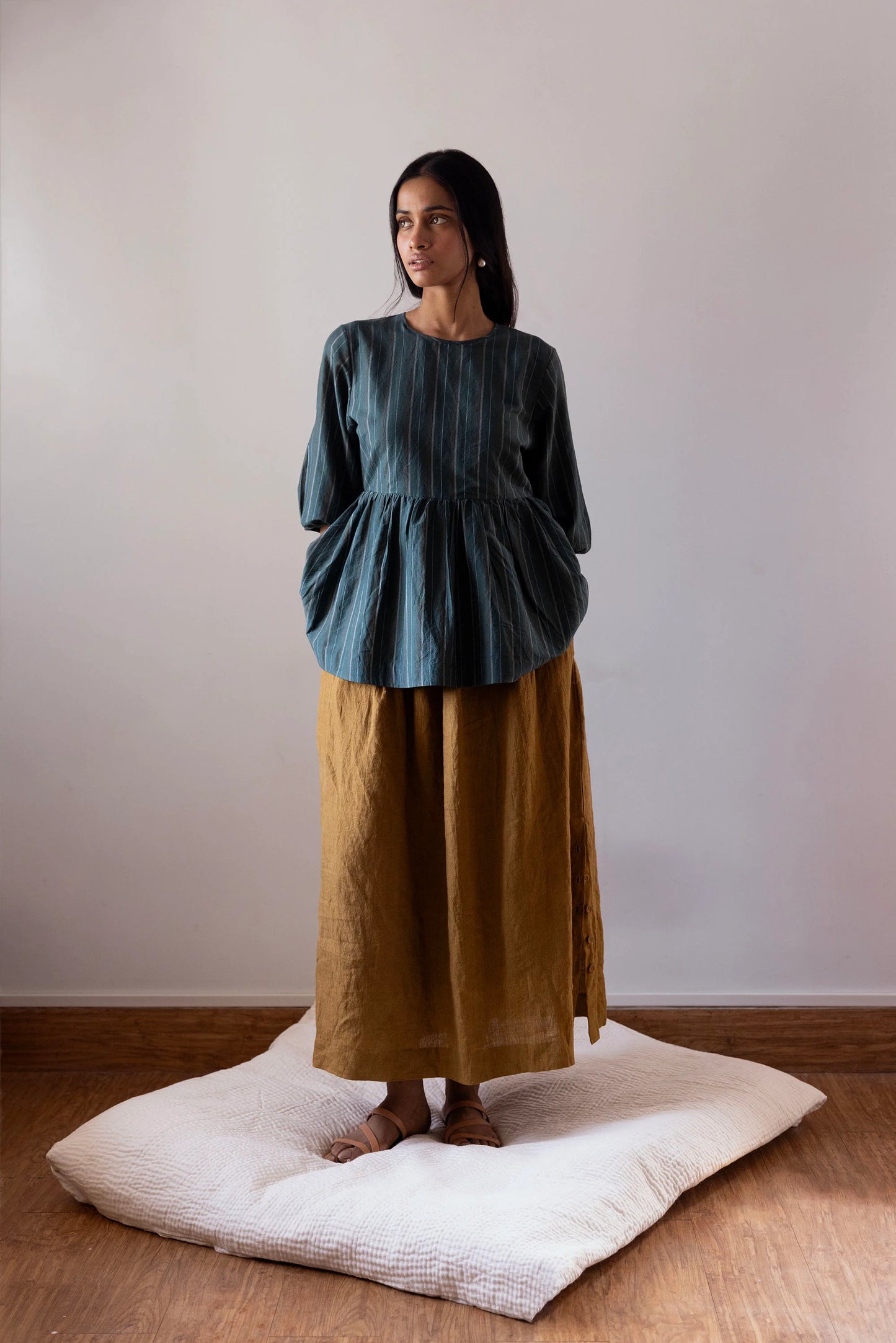 Mahua | Linen Skirt