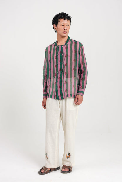Twirl | Green - Purple Shirt — image 1