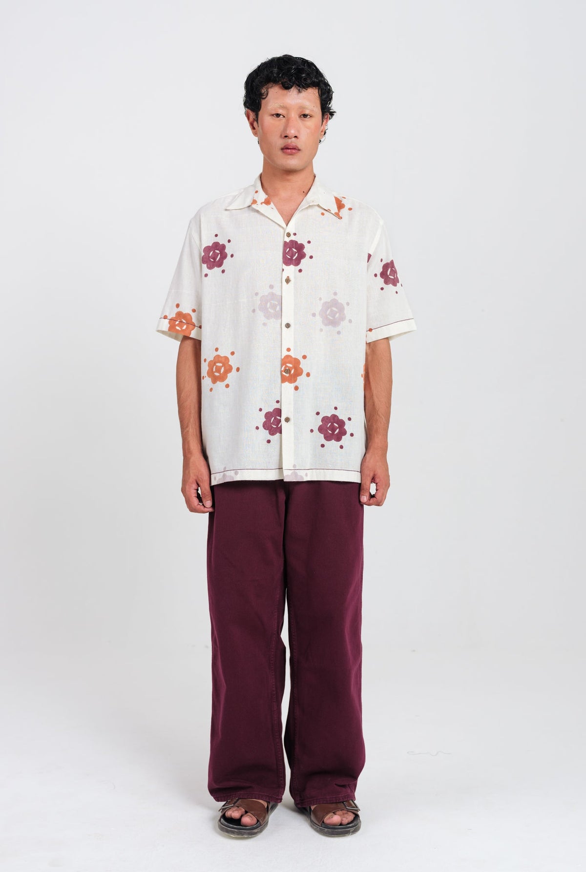 Thandai | White Men's Shirt — image 1