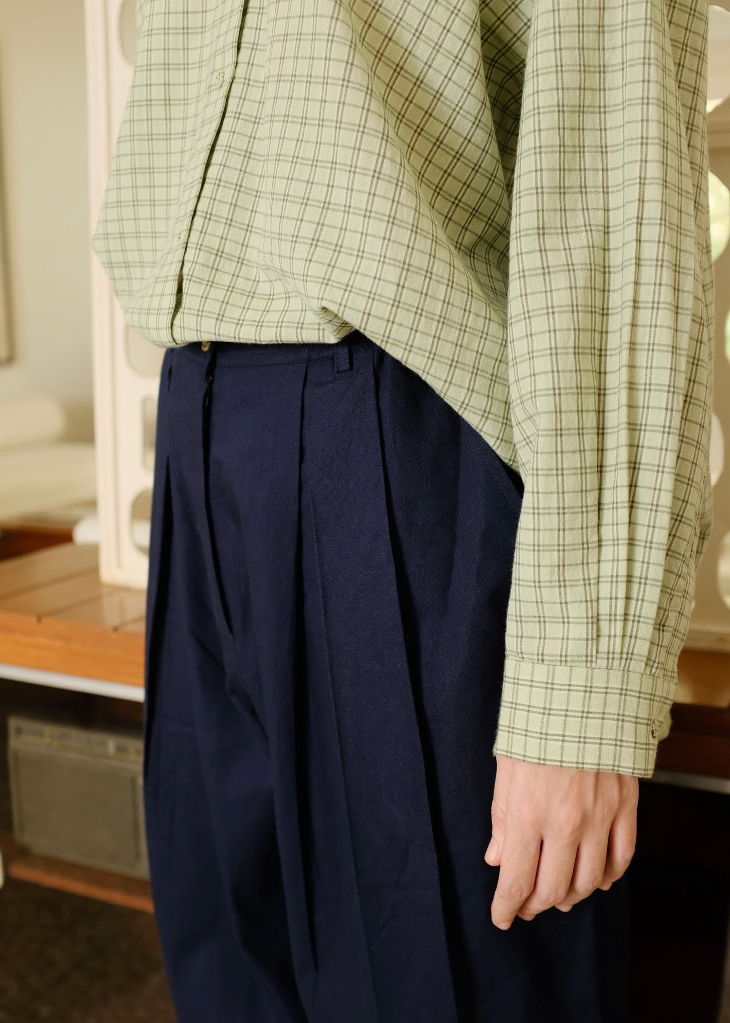 Cole | Tailored Navy Dress — image 1