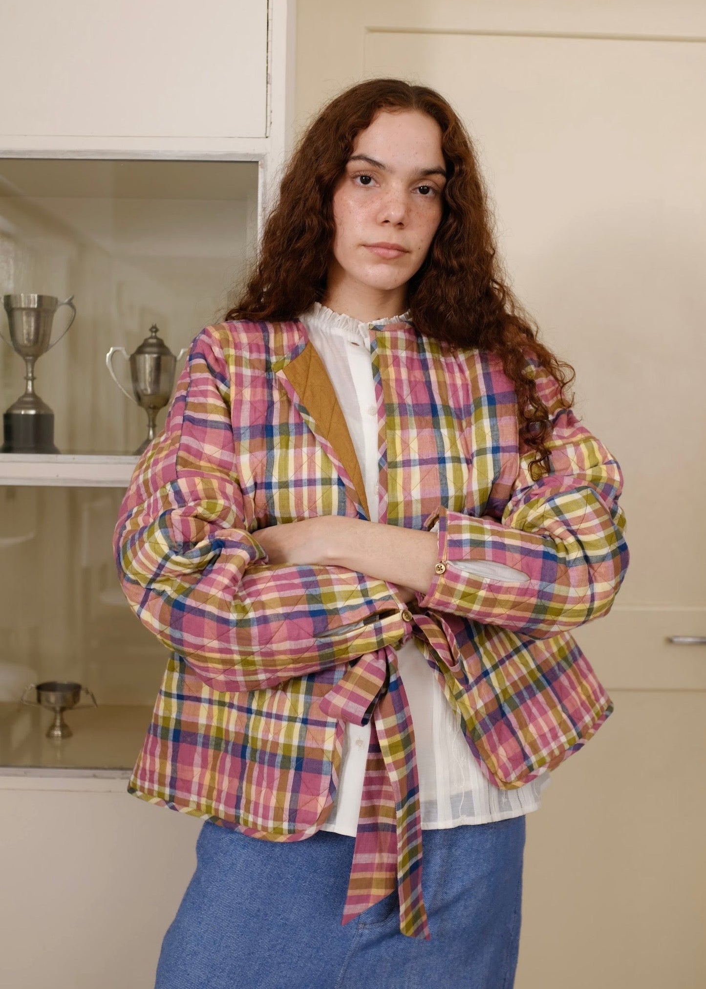 Dean | Relaxed Natural Chatai Cotton Jacket — image 1