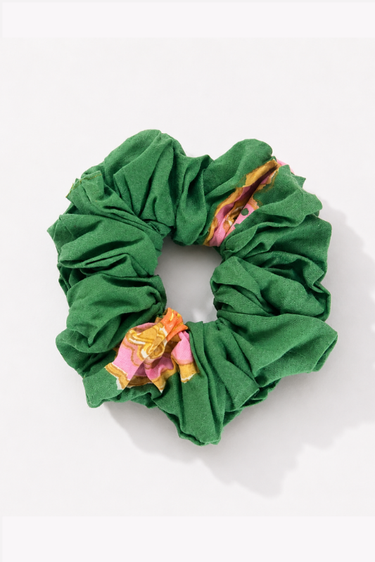Flow | Green Scrunchie — image 1