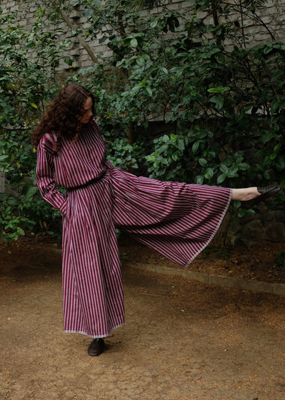 Araya | Wine stripes Top — image 1