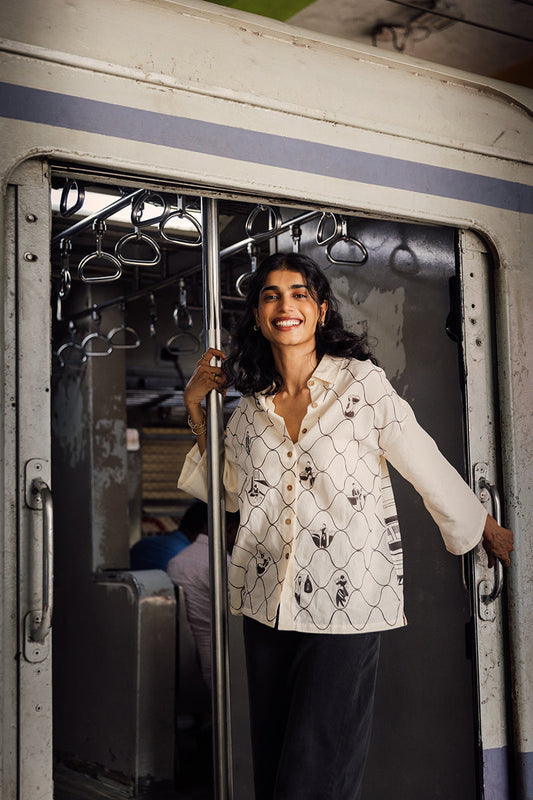 Jaali | Handpainted Shirt — image 1
