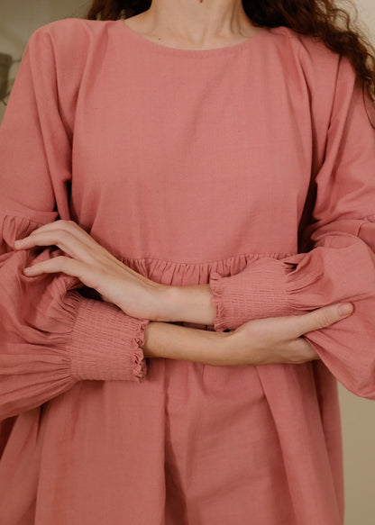 Peggy | Red Cotton Top — image 1