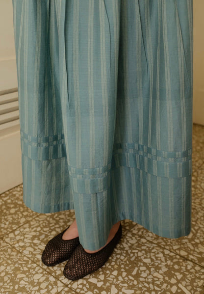 Wren | Stripes Silk Skirt — image 1