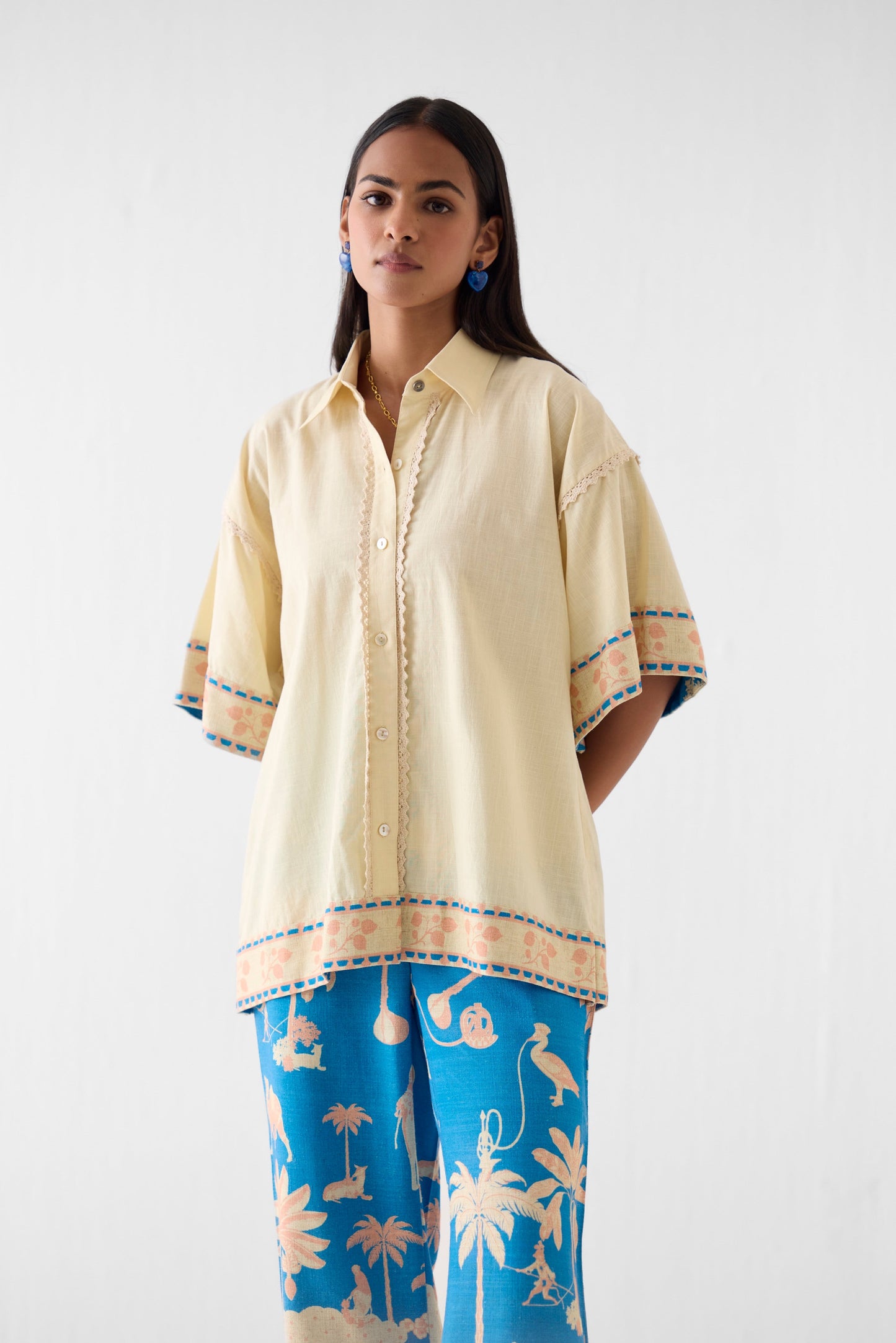 JAIPUR BOXY SHIRT & TROUSERS | Co-ord — image 2